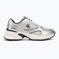 Herren-Sneaker Calvin Klein YM0YM01402 Hike Runner Laceup Mesh Mix silver/black/marshmallow 2