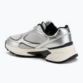 Herren-Sneaker Calvin Klein YM0YM01402 Hike Runner Laceup Mesh Mix silver/black/marshmallow 3