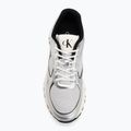 Herren-Sneaker Calvin Klein YM0YM01402 Hike Runner Laceup Mesh Mix silver/black/marshmallow 5