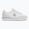 Herren-Sneaker Calvin Klein YM0YM01361 Retro Runner Ess Mix Mat triple bright white 2