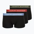 Boxershorts Tommy Hilfiger Trunk WB 3 Paar brick blue/terra red/army green