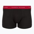 Boxershorts Tommy Hilfiger Trunk WB 7 pairs blk/mid red/aegean sea/dsrt sky/blu jeans/f r/wht 6