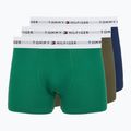 Herrenboxershorts Tommy Hilfiger Trunk 3 pairs army green/prp nvy/nov grn