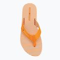 Damen Zehentrenner Tommy Hilfiger Ithaca Stripe Summer orange hype 5