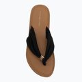 Damen Zehentrenner Tommy Hilfiger Footbed Summer Sandal Leather black 5