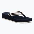 Damen Zehentrenner Tommy Hilfiger Stripe Summer space blue
