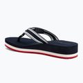 Damen Zehentrenner Tommy Hilfiger Flag Print Summer Sandal rwb 3