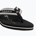 Damen Zehentrenner Tommy Hilfiger Webbing Summer Sandal black 7
