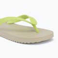 Damen Zehentrenner Tommy Jeans Logo Summer white clay/lime essence 7