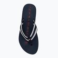 Damen Zehentrenner Tommy Hilfiger Webbing Summer Sandal rwb 5