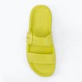 Damen-Pantoletten Tommy Hilfiger Light Double Strap lime zing 5