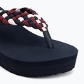 Damen Zehentrenner Tommy Hilfiger Wedge Braided Summer Sandal rwb 7