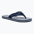 Damen Zehentrenner Tommy Hilfiger Ithaca Stripe Summer preppy navy