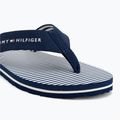 Damen Zehentrenner Tommy Hilfiger Ithaca Stripe Summer preppy navy 7