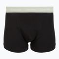 Herren-Boxershorts Calvin Klein 0000U2662G Trunk 3 pairs black in plume wb/black in misty sag 3