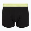 Herren-Boxershorts Calvin Klein 0000U2662G Trunk 3 pairs black in green bloom wb/black in da 2