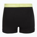 Herren-Boxershorts Calvin Klein 0000U2662G Trunk 3 pairs black in green bloom wb/black in da 3
