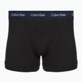 Herren-Boxershorts Calvin Klein 0000U2662G Trunk 3 pairs black in green bloom wb/black in da 4