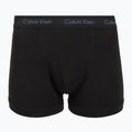 Herren-Boxershorts Calvin Klein 0000U2662G Trunk 3 pairs of black bodies and wbs with driftwood 6