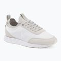 Herren Schuhe Calvin Klein YM0YM01414 Retro Runner Sock Laceup Mix mat bright white/light grey
