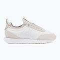 Herren Schuhe Calvin Klein YM0YM01414 Retro Runner Sock Laceup Mix mat bright white/light grey 2