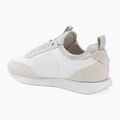 Herren Schuhe Calvin Klein YM0YM01414 Retro Runner Sock Laceup Mix mat bright white/light grey 3