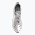 Damen-Schuhe Calvin Klein HW0HW03287 Retro Runner Metallic silver 5