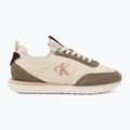 Damenschuhe Calvin Klein YW0YW02060 Retro Runner Sock Laceup Mix Matt turtledove/spanish villa/bordeaux 2