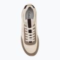 Damenschuhe Calvin Klein YW0YW02060 Retro Runner Sock Laceup Mix Matt turtledove/spanish villa/bordeaux 5