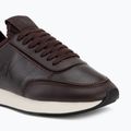 Damen-Schuhe Calvin Klein HW0HW03118 Retro Runner Sock PANL Leather Neo bordeaux 7
