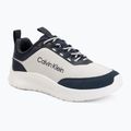 Herren Schuhe Calvin Klein HM0HM02342 Light Eva Runn Essential Laceup Nylon Suede calvin navy/light grey