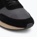 Herren Schuhe Calvin Klein HM0HM02212 Retro Runner Bans Leather Suede black/iron gate/amber gold 7