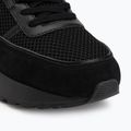 Herren Schuhe Calvin Klein HM0HM02215 City Runner Laceup Nylon Recycled Suede triple black 7