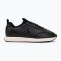 Damen-Schuhe Calvin Klein HW0HW03118 Retro Runner Sock PANL Leather Neo black/crystal grey 2