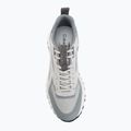 Herren Schuhe Calvin Klein HM0HM02220 Hike Runner Stripe Mix Nylon Suede light grey/granite grey 5