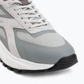 Herren Schuhe Calvin Klein HM0HM02220 Hike Runner Stripe Mix Nylon Suede light grey/granite grey 7