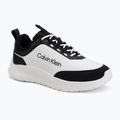 Herren Schuhe Calvin Klein HM0HM02342 Light Eva Runn Essential Laceup Nylon Suede black/bright white