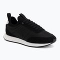 Herren Schuhe Calvin Klein YM0YM01414 Retro Runner Sock Laceup Mix matte black/bright white