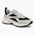 Damen-Schuhe Calvin Klein HW0HW03140 Hike Run Stripe Mesh Met black/silver/light grey