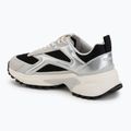 Damen-Schuhe Calvin Klein HW0HW03140 Hike Run Stripe Mesh Met black/silver/light grey 3