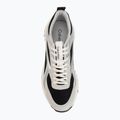 Damen-Schuhe Calvin Klein HW0HW03140 Hike Run Stripe Mesh Met black/silver/light grey 5