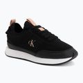 Damen-Schuhe Calvin Klein HW0HW03250 Retro Runner Sock black/tuscany