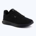 Herren Schuhe Tommy Hilfiger Lightweight Runner Knit black