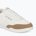 Herren Schuhe Tommy Hilfiger Low Pro Cupsole Nylon Suede Mix ecru 7