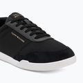 Herren Schuhe Tommy Hilfiger Low Pro Cupsole Nylon Suede Mix black 7