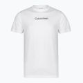 Herren-Shirt Calvin Klein 000NM2748E Crew Neck classic white w/ blue nights