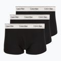 Herrenboxershorts Calvin Klein LV00NB4730 Trunk black w/ silver haze wbs
