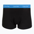 Herrenboxershorts Calvin Klein LV00NB4286 Relaxed Fit Trunk black bodies w/ poseidon blue/plein 3