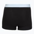 Herrenboxershorts Calvin Klein LV00NB4286 Relaxed Fit Trunk black bodies w/ poseidon blue/plein 5