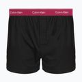 Herrenboxershorts Calvin Klein LV00NB4267 Boxer Slim black bodies w/ poseidon blue/plein 4